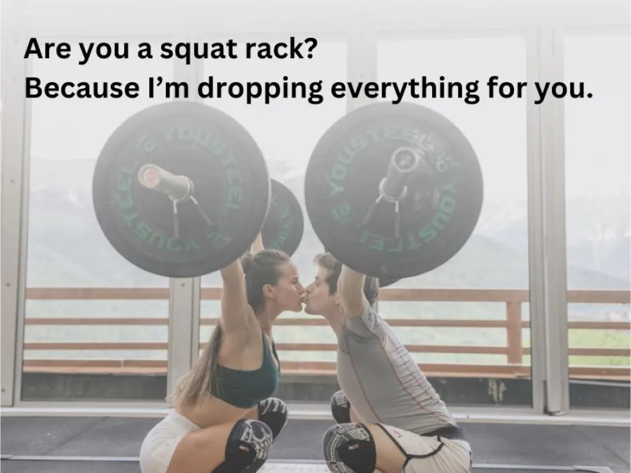 funny gym pickup lines