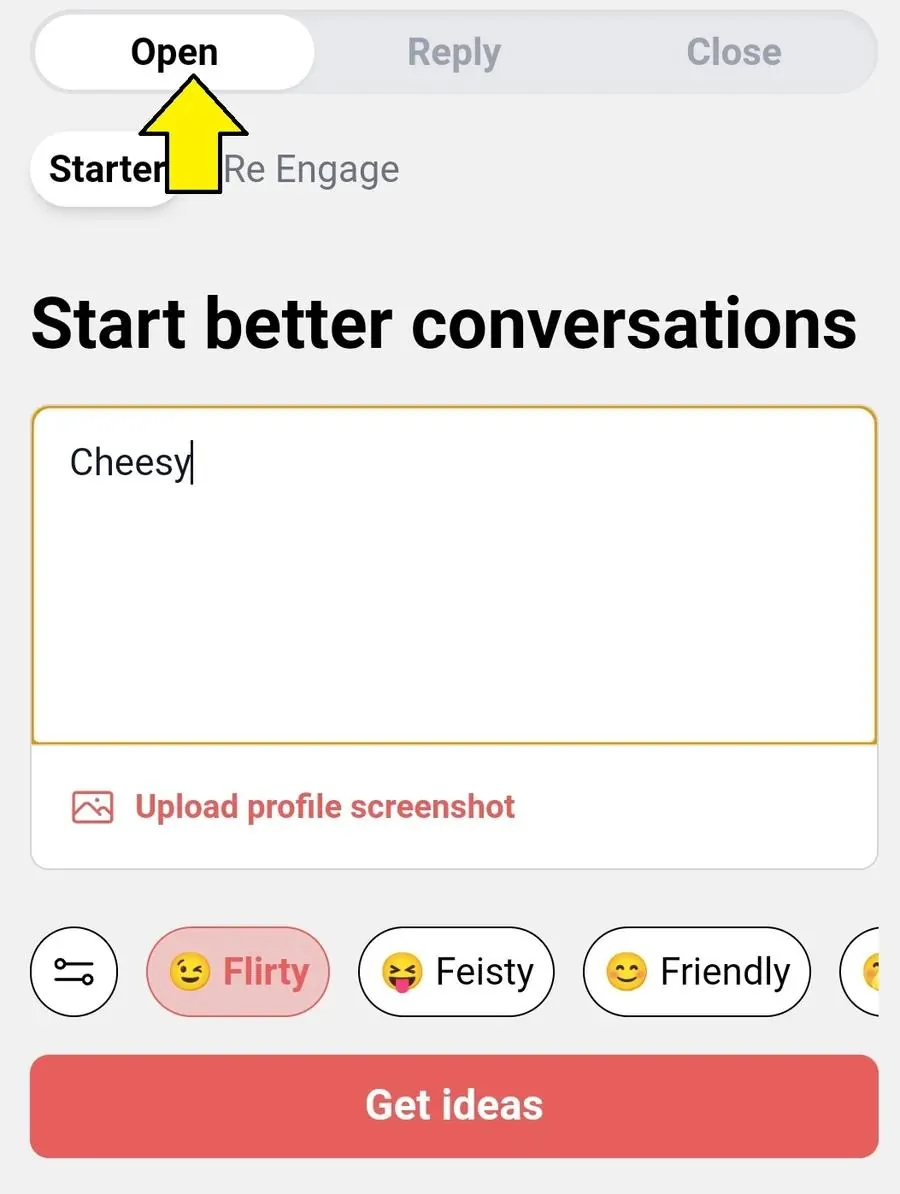 Screenshot of YourMove AI's Chat Assistant showing the app's basic interface
